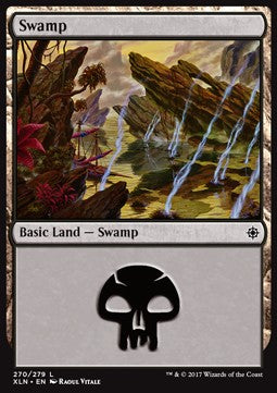 Swamp (V.3) - Ixalan (Land) [XLN-270] Main image