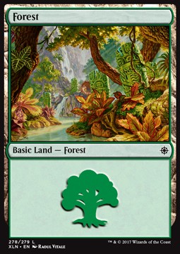 Forest (V.3) - Ixalan (Land) [XLN-278] Main image