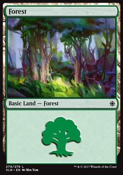 Forest (V.4) - Ixalan (Land) [XLN-279] Immagine principale del prodotto