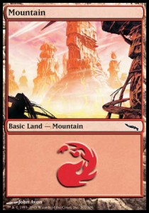 Mountain (V.4) - Mirrodin (Land) [MRD-302]