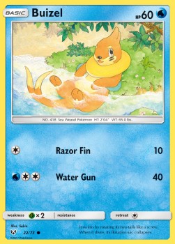 Buizel - Shining Legends (Common) [SLG-22]