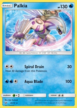 Palkia - Shining Legends (Holo Rare) [SLG-24] Hover Image