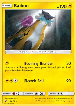 Raikou - Shining Legends (Holo Rare) [SLG-32] Hauptbild
