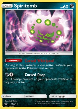 Spiritomb - Shining Legends (Uncommon) [SLG-47] Hover Image