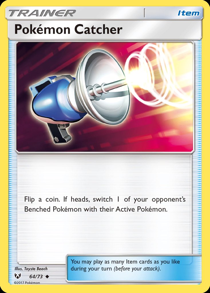 Pokémon Catcher - Shining Legends (Uncommon) [SLG-64] Image principale du produit