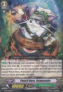 Pencil Hero, Hammsuke - Rampage of the Beast King (Rare) [BT07-021] Immagine principale del prodotto