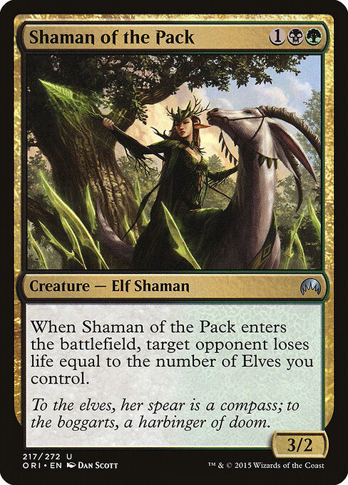 Shaman of the Pack – Magic Origins (ORI-217) Magic: The Gathering card | LC-REM-20260804-15909418893644-304687b1-2294-4144-b2bd-7e36f9aaac34