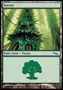 Forest (V.3) - Mirrodin (Land) [MRD-305] Hoofdafbeelding