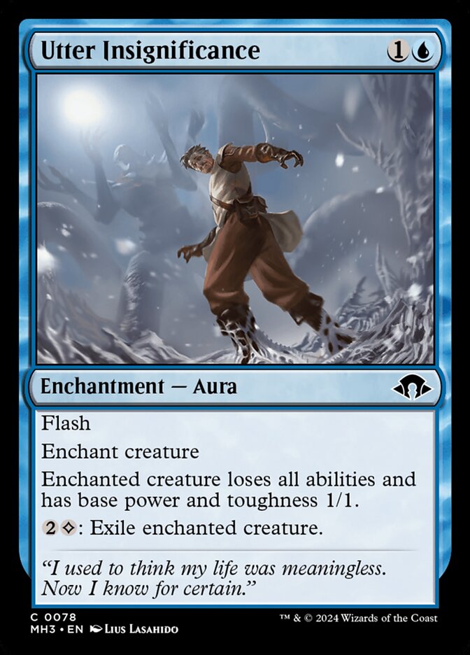 Utter Insignificance - Modern Horizons 3 (Common) [MH3-78]