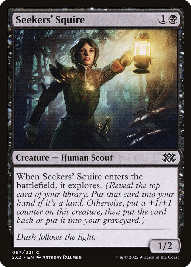 Seekers' Squire - Double Masters 2022 (Common) [2X2-87]