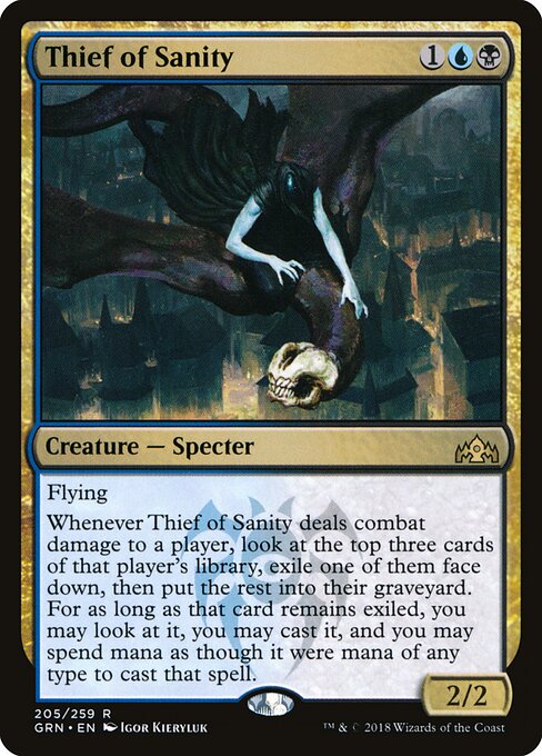 Thief of Sanity – Guilds of Ravnica (GRN-205) Magic: The Gathering card | LC-REM-20260804-15150829404492-307543ca-8e17-433f-9758-4c77da6c0870