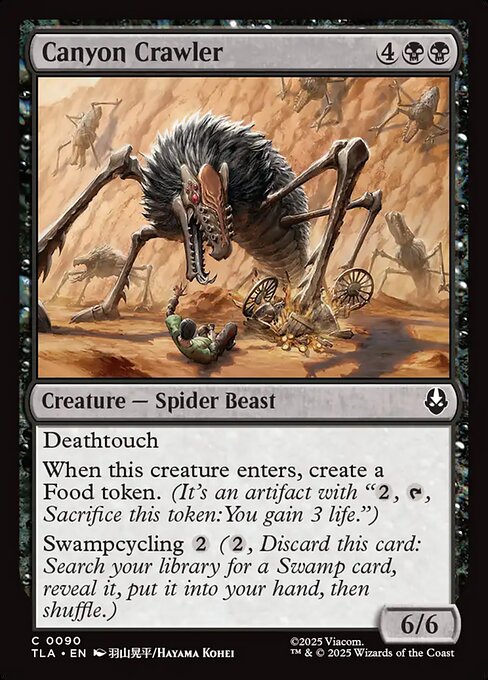 Canyon Crawler – Magic: The Gathering | Avatar: The Last Airbender (TLA-90) Magic: The Gathering card