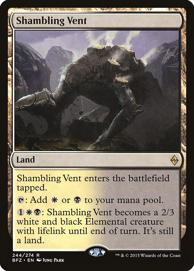 Shambling Vent - Battle for Zendikar (Rare) [BFZ-244]