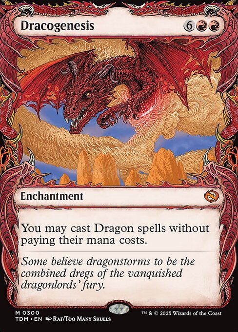 Dracogenesis – Tarkir: Dragonstorm (TDM-300) Magic: The Gathering card | LC-REM-20260804-15401856106828-30f7c75a-c8f7-4f34-bc86-9d0441dc3a40