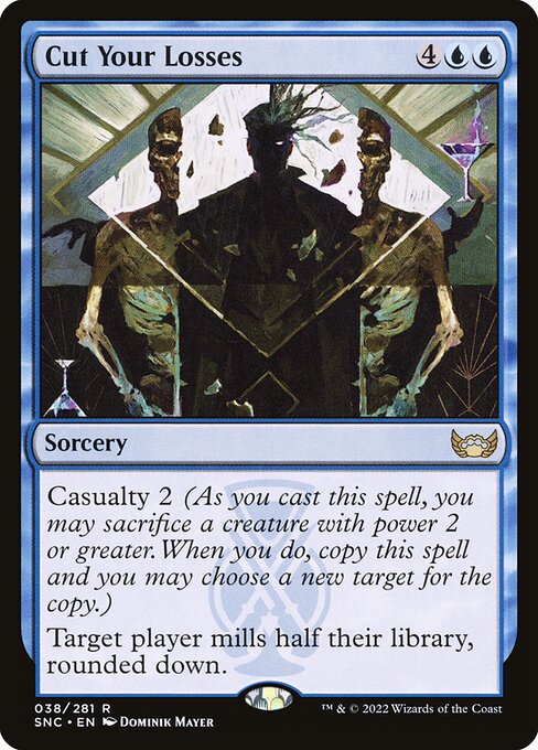 Cut Your Losses – Streets of New Capenna (SNC-38) Magic: The Gathering card