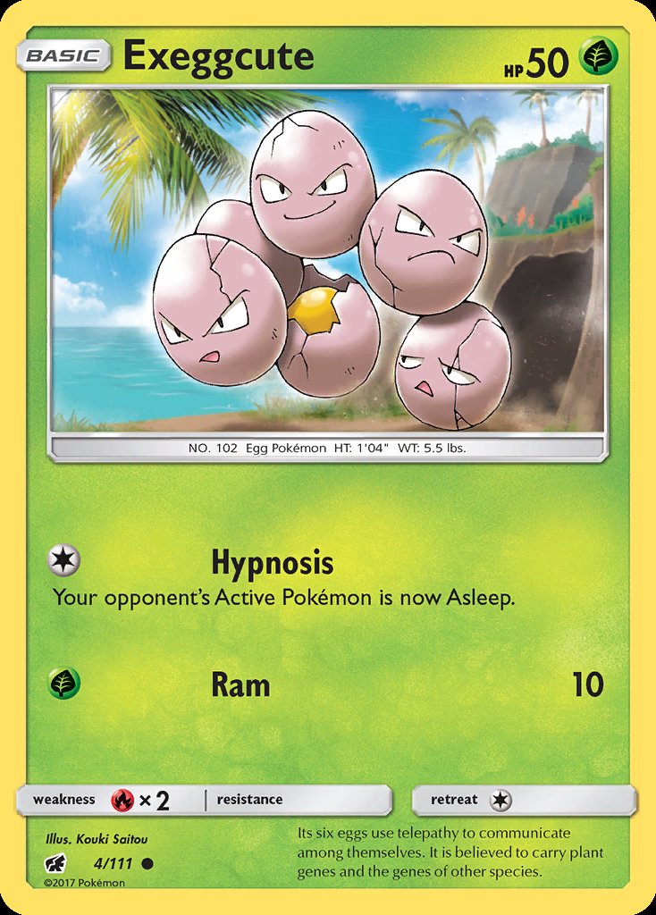 Exeggcute - Crimson Invasion (Common) [CIN-4] Hauptbild