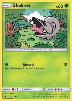 Shelmet - Crimson Invasion (Common) [CIN-8] Hover Image