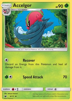 Accelgor - Crimson Invasion (Uncommon) [CIN-9] Hover Image