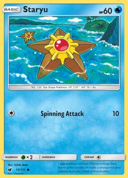 Staryu - Crimson Invasion (Common) [CIN-15] Hover Image