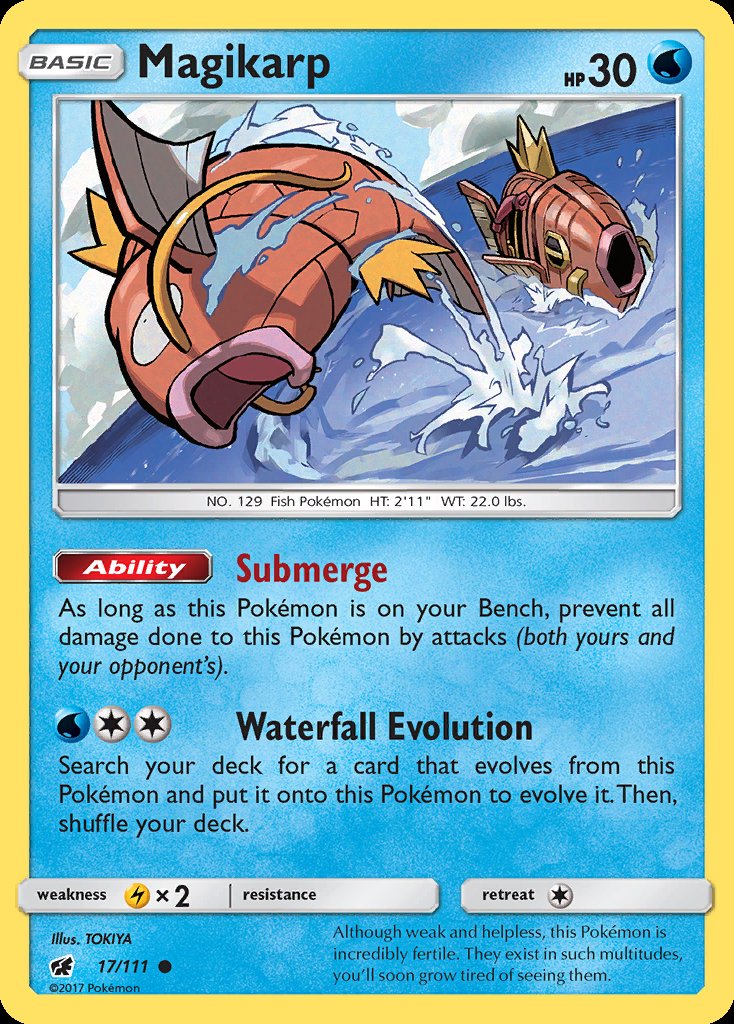 Magikarp - Crimson Invasion (Common) [CIN-17] Image principale du produit