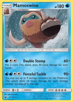 Mamoswine - Crimson Invasion (Rare) [CIN-21] Main image
