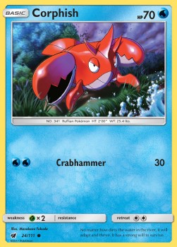 Corphish - Crimson Invasion (Common) [CIN-24] Hover Image