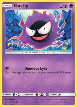 Gastly - Crimson Invasion (Common) [CIN-36] Hover Image
