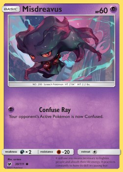 Misdreavus - Crimson Invasion (Common) [CIN-39]