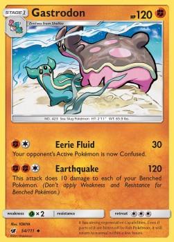 Gastrodon - Crimson Invasion (Uncommon) [CIN-54] Hover Image