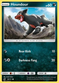 Houndour - Crimson Invasion (Common) [CIN-58] Main image