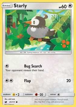Starly - Crimson Invasion (Common) [CIN-81] Imagen principal del producto