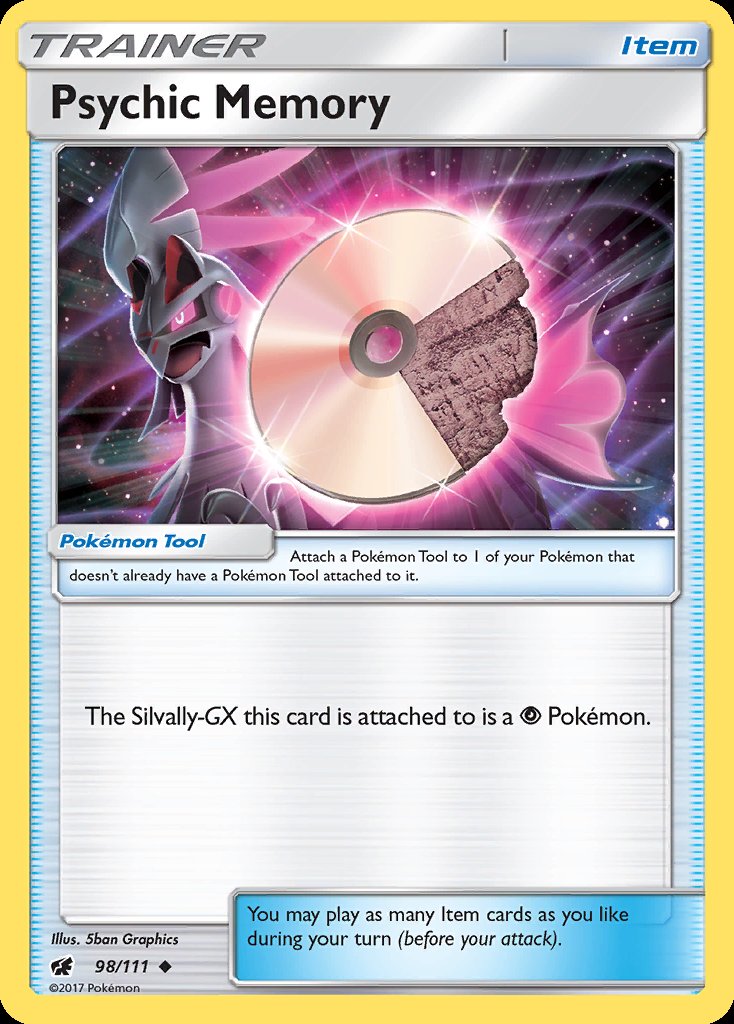Psychic Memory - Crimson Invasion (Uncommon) [CIN-98] Immagine principale del prodotto
