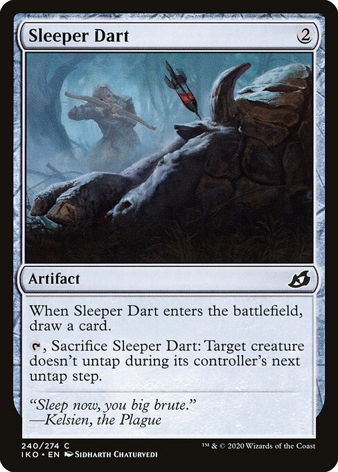 Sleeper Dart – Ikoria: Lair of Behemoths (IKO-240) Magic: The Gathering card