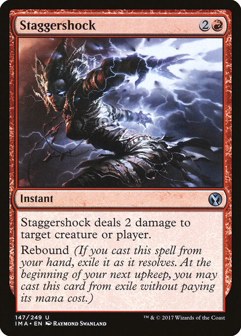 Staggershock – Iconic Masters (IMA-147) Magic: The Gathering card | LC-REM-20260804-15151522742604-312ada22-0085-4103-b20d-a5bbfacb6ec1 Main image