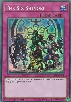 The Six Shinobi - Spirit Warriors (Super Rare) [SPWA-008] Hauptbild