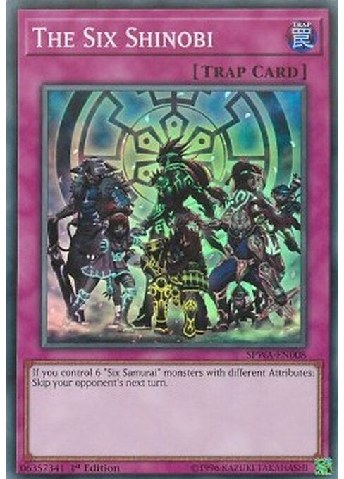 The Six Shinobi — Spirit Warriors (SPWA-008) Yu-Gi-Oh! card Immagine principale del prodotto