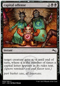 capital offense - Unstable (Common) [UST-52] Immagine principale del prodotto