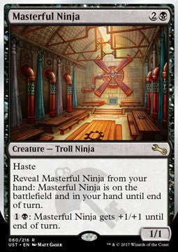 Masterful Ninja - Unstable (Rare) [UST-60] Immagine principale del prodotto