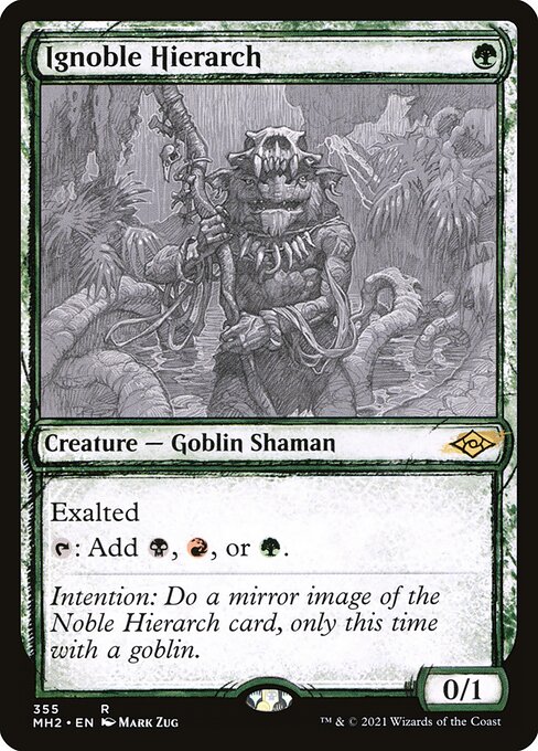 Ignoble Hierarch – Modern Horizons 2 (MH2-355) Magic: The Gathering card | LC-REM-20260804-15150816395596-3139cce8-3467-4c50-add2-5b78fb33b90a