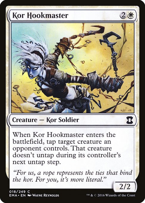 Kor Hookmaster – Eternal Masters (EMA-18) Magic: The Gathering card | LC-REM-20260804-15151522251084-31447a17-7570-4174-b78b-f20c4cc9de14
