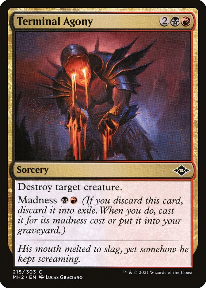 Terminal Agony - Modern Horizons 2 (Common) [MH2-215]