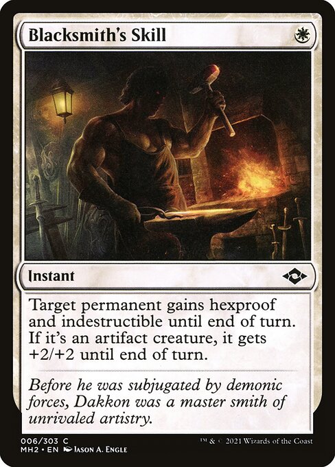 Blacksmith's Skill – Modern Horizons 2 (MH2-6) Magic: The Gathering card