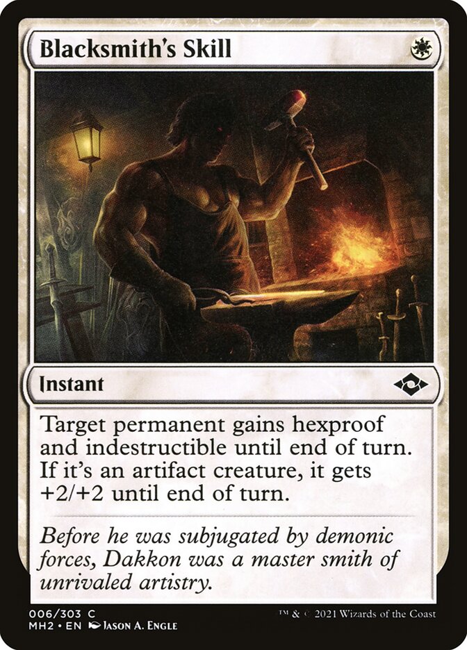 Blacksmith's Skill - Modern Horizons 2 (Common) [MH2-6] Image principale du produit