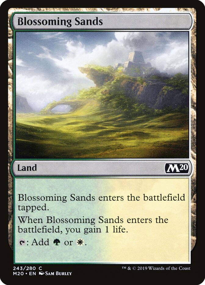 Blossoming Sands - Core 2020 (Common) [M20-243]
