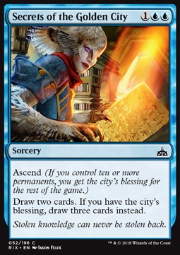 Secrets of the Golden City - Rivals of Ixalan (Common) [RIX-52] Hoofdafbeelding