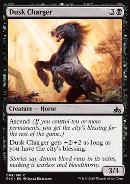Dusk Charger - Rivals of Ixalan (Common) [RIX-69] Hover Image