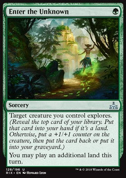Enter the Unknown - Rivals of Ixalan (Uncommon) [RIX-128] Imagen principal del producto