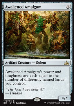 Awakened Amalgam - Rivals of Ixalan (Rare) [RIX-175] Immagine principale del prodotto