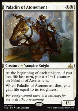 Paladin of Atonement - Rivals of Ixalan (Rare) [RIX-16] Hoofdafbeelding