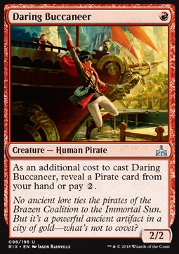 Daring Buccaneer - Rivals of Ixalan (Uncommon) [RIX-98] Immagine principale del prodotto
